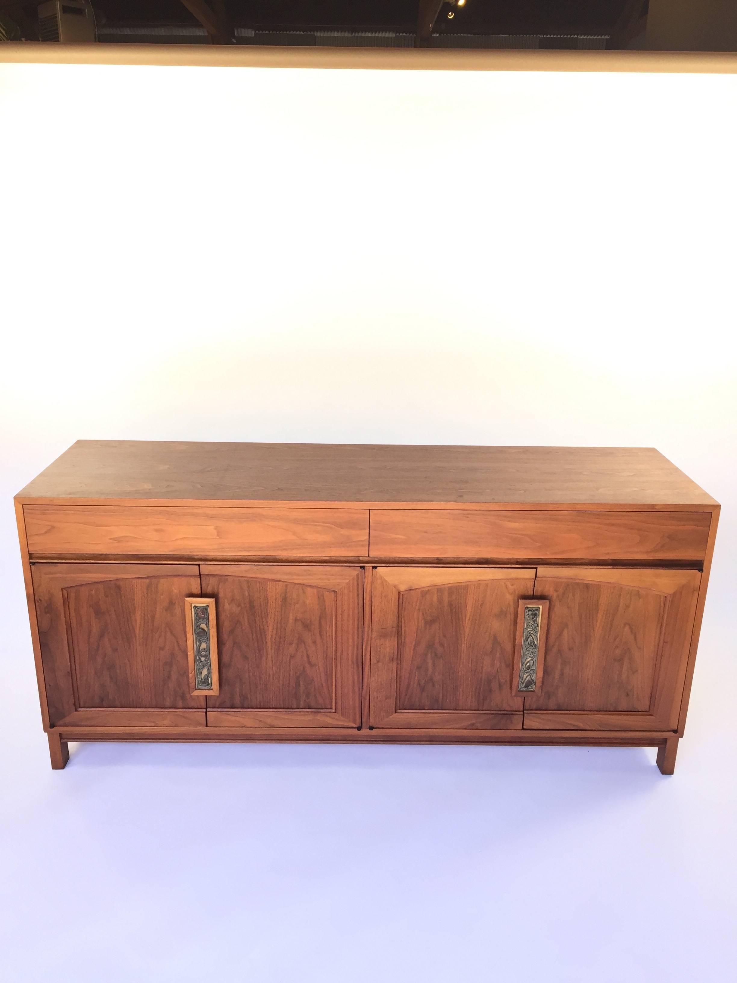 Pair of Credenzas by John Keal for Brown Saltman For Sale 2