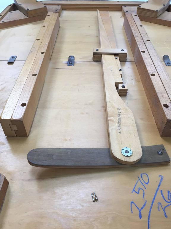 ThadenJordan Bent Plywood Dining Table For Sale at 1stDibs