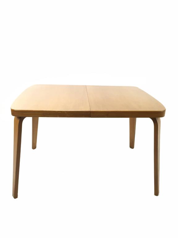 ThadenJordan Bent Plywood Dining Table For Sale at 1stDibs