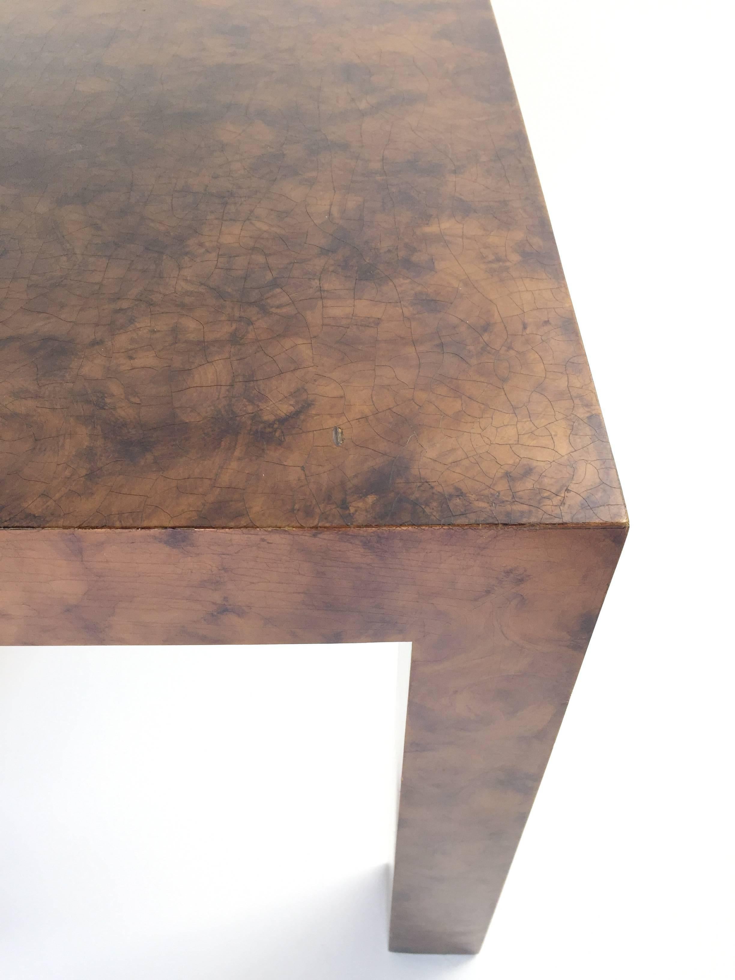 Mid-20th Century Trio of Burl Wood End Tables by Milo Baughman for Thayer Coggin For Sale