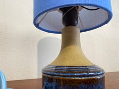 Maria Philippi for Søholm Bornholm No. 3043 – Danish Modern Blue Glazed Stonewar