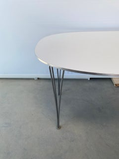 Superellipse Dining Table B612 by Piet Hein & Bruno Mathsson for Fritz Hansen