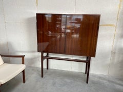 Ole Wanscher Rungstedlund Two-Door Cabinet in Mahogany, P. Jeppesen, Denmark