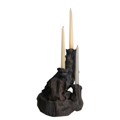 Abyss Candleholder No. 1 by Ceren Gurkan, Handcrafted