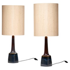 Model 941 Ceramic Table Lamp by Søholm, Denmark, 1960s, Set of 2