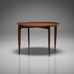 Modell 4508 Teak-Tabletttisch von Engholm / Åge Willumsen für Fritz Hansen, Dänemark