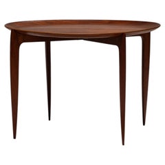 Table-plateau en teck modèle 4508, conçue par Engholm / Åge Willumsen pour Fritz Hansen, Danemark