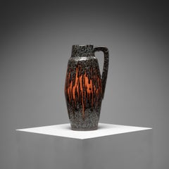 ‘Fat Lava’ Large Ceramic Jug by Scheurich, Germany, 1970s