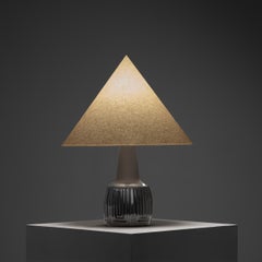 Lampe de table en céramique, modèle 1039, de Søholm Stentøj, Danemark, années 1960