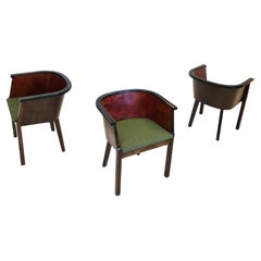 Set Of Finnish Art Deco Chairs By Otto Korhonen 1920's