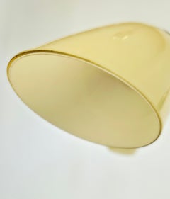 Itsu - Scandinavian Modern Three-Arm Brass Chandelier With Opaline Glass Shades