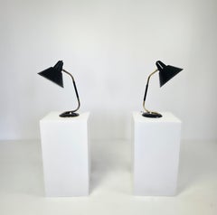 Paire de lampes de table et d'appoint de style « Mid-Century Modern » signées Valinte, Finlande, années 1960
