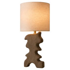 Contemporary Sculptural Hand-Built Ceramic Table Lamp by Maku Ceramic
