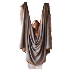 Handwoven Qomolangma Peak Scarf by Himalayan Hermitage, Luxury Textile