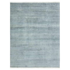 12x15 Bluish Savannah Handmade Area Wool Rug ( 1844 )
