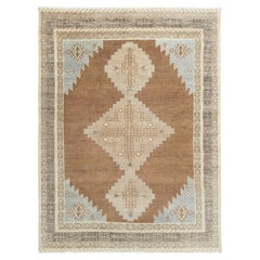 10x14 Rust Gray Persian Serapi Hand Knotted Wool Rug ( G-14611 )