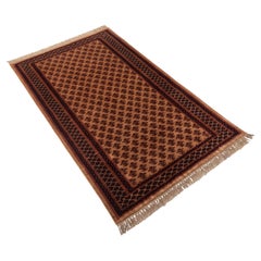3x5 Rust Persian Herati Hand Knotted Persian Wool Rug ( 13068 )