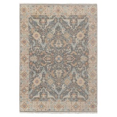 9x12 Muted Grayish Brown Persian Bidjar Hand Knotted Wool Rug ( JC - 7573 )
