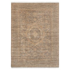 9x12 Gray Brown Vintage Mamluk Hand Knotted Wool Rug ( JC - 15657 )