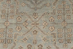 9x12 Sage Green Turkish Oushak Plush Hand-Knotted Wool Area Rug ( Se - 2 Green)