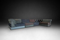 Mah Jong Sofa in ‘Kenzo Takada’ Fabric by Hans Hopfer for Roche Bobois France