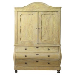 Painted Dutch Housekeepers Cupboard