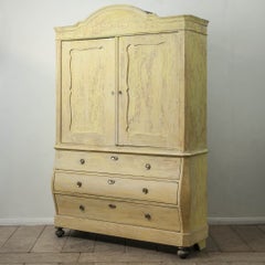 Painted Dutch Housekeepers Cupboard