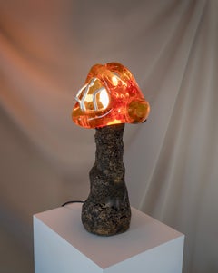 Somehow Honey Dreams of Fire, Contemporary Glass Table Lamp 2026