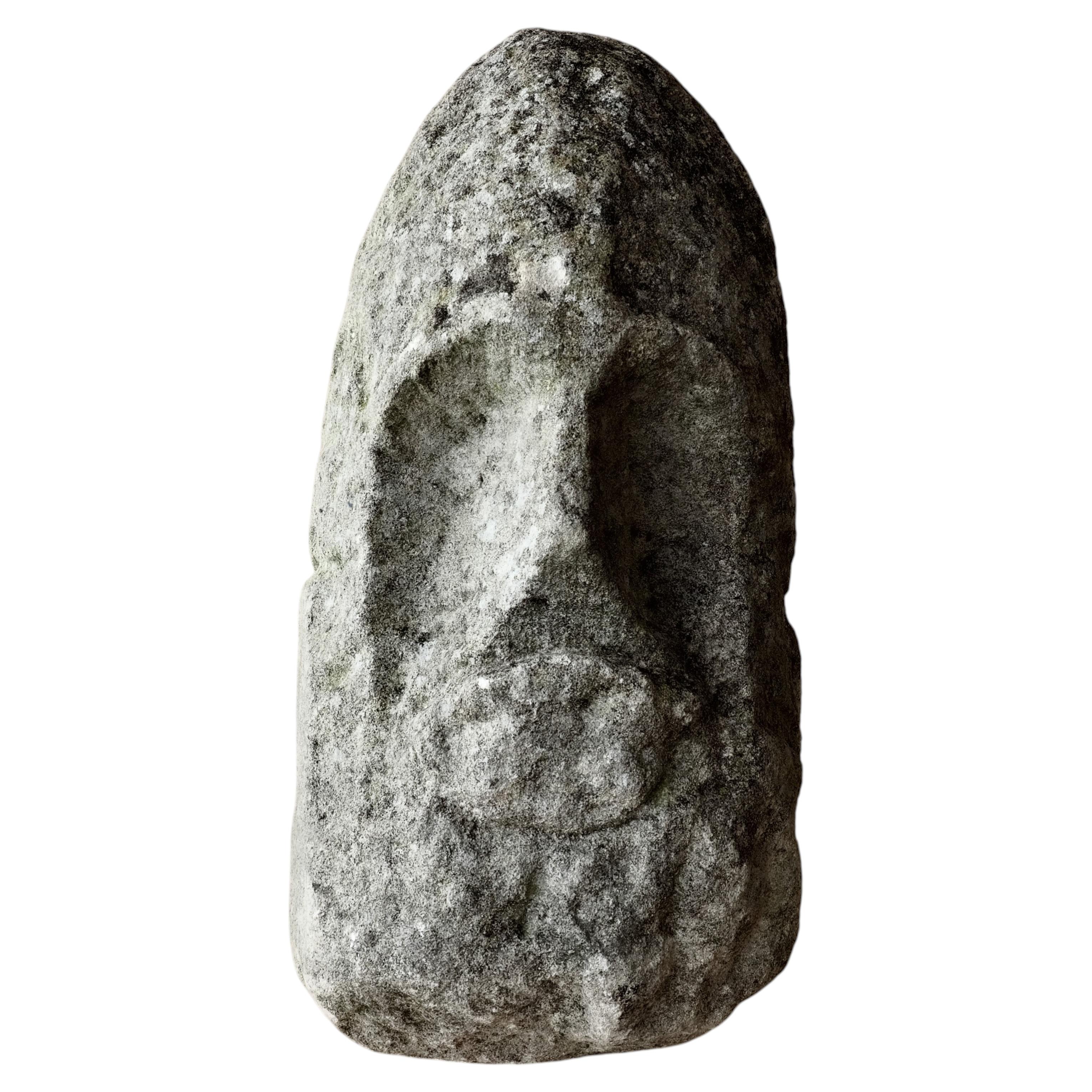 Rare unfinished Medieval head of a knight, likely from a tomb effigy For Sale