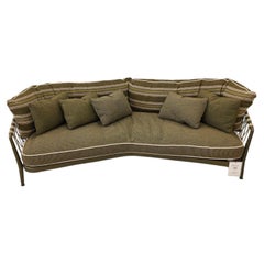 Erica Outdoor 96" Curved Sofa by Antonio Citterio for B&B Italia