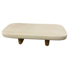 Mesa de centro rectangular de exterior «Milos», diseñada por Jean-Marie Massaud para Vondom