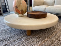 Milos Round Outdoor Coffee Table by Jean-Marie Massaud