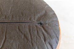 De Sede Leather Patchwork Ottoman in Tan