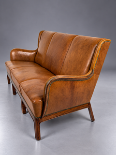 Frits Henningsen sofa and executed in Denmark 1930s
