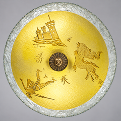 Very Rare Swedish Grace Ceiling Light Attributed to Ateljé Torndahl.