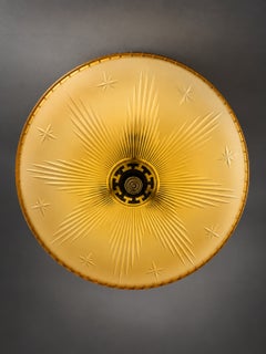Plafonnier Harald Notini modèle 6350 pour Böhlmarks, « Swedish Grace », 1929