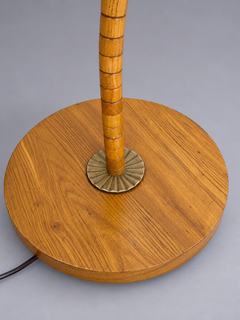 Vintage Scandinavian Bentwood Floor Lamp, Sweden