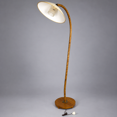 Vintage Scandinavian Bentwood Floor Lamp, Sweden