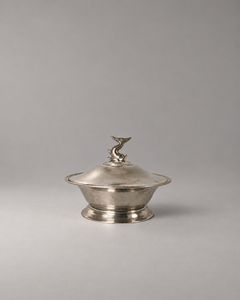Nils Fougstedt, Firma Svenskt Tenn Model 11 Covered Pewter Bowl