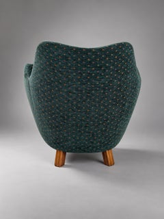 Sillón escandinavo, presentado en la exposición Önskehem de 1952, en Suecia