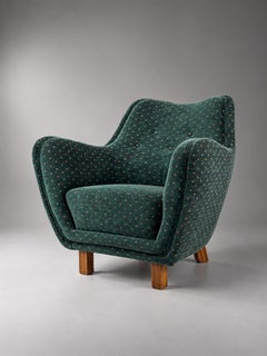 Sillón escandinavo, presentado en la exposición Önskehem de 1952, en Suecia