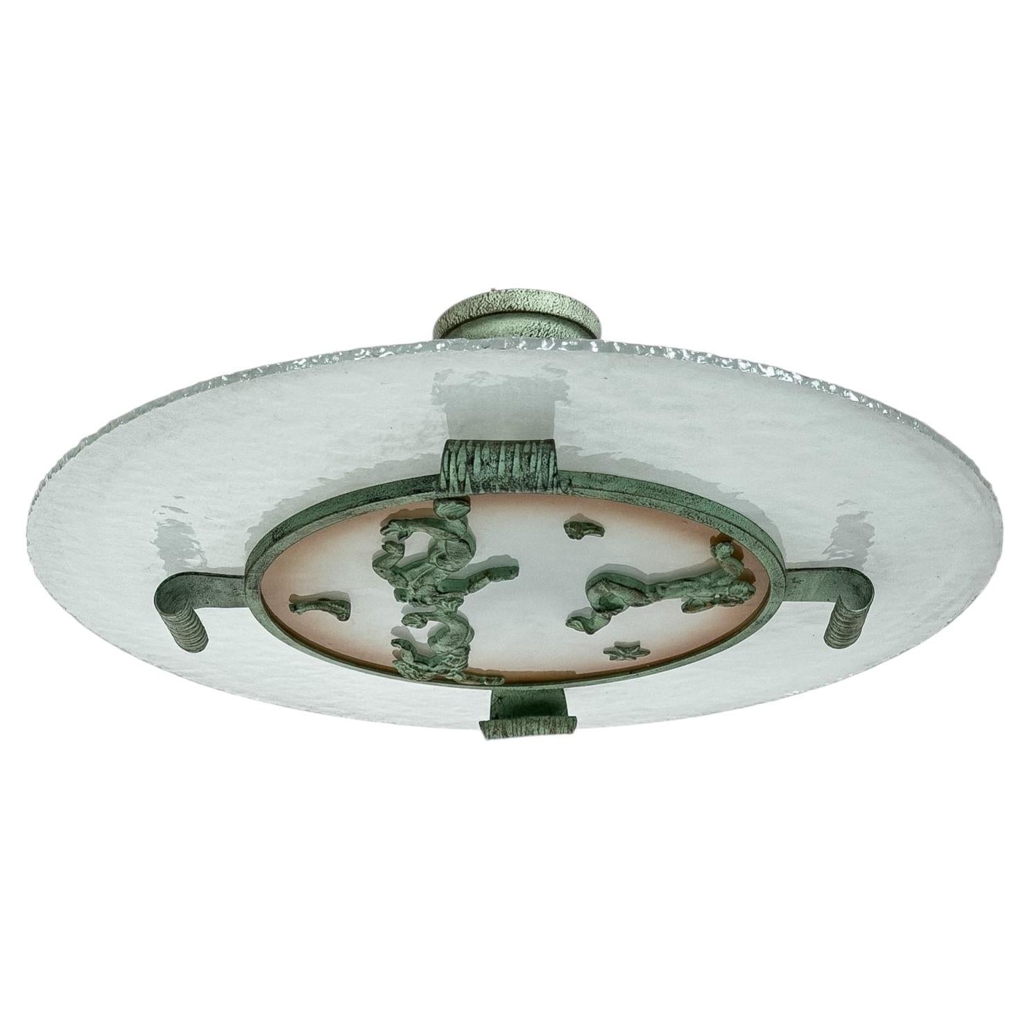 Lampada da soffitto Bjerkås Armatur, modello 401 (1252), presente nel catalogo del 1943