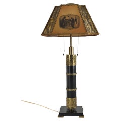 Karl Borén for Boréns, Model 8019 Swedish Modern Table Lamp, Sweden, 1940s