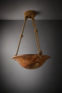 Swedish grace, Alabaster Ceiling Lamp.