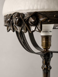 Alice Nordin pour Arvid Böhlmarks, modèle 3652, laiton et verre « Crocodile »