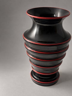 Art Deco Glass Vase, Sweden