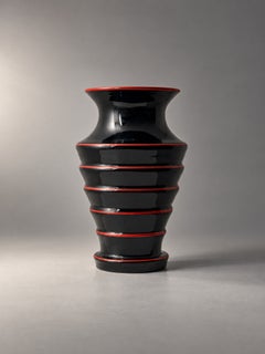 Art Deco Glass Vase, Sweden
