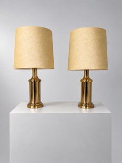 Pair of Bergboms Model B50 Table Lamps, Sweden, 1960s