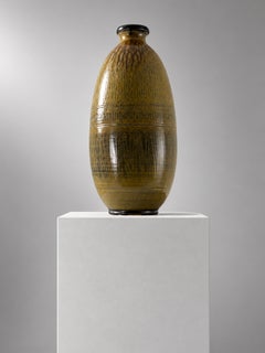 Arthur Andersson for Wallåkra – Large Signed Swedish Stoneware Floor Vase