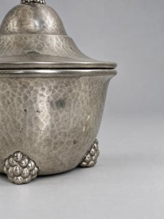 Georg Nilsson Art Deco Pewter for Gero-Tin, Model 44, 1930s